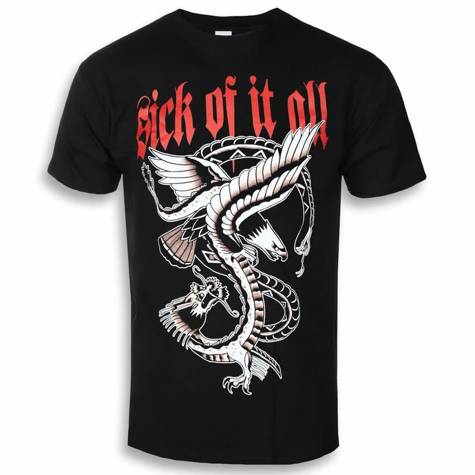 T-shirt Metal Men's Sick Of It All - EAGLE - PLASTIC HEAD