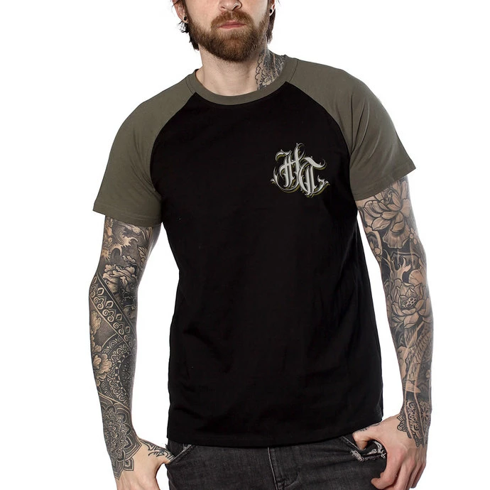 T-shirt Hardcore Men's - FUCKING HOSTILE KAKI - HYRAW - Image 2