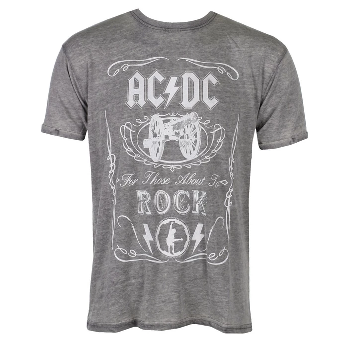 Men's T-shirt AC/DC - Cannon Swig - ROCK OFF