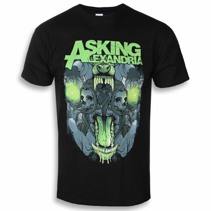 T-shirt Metal Men's Asking Alexandria - Teeth - ROCK OFF