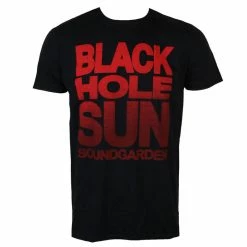 T-shirt Metal Men's Soundgarden - BLACK HOLE SUN - PLASTIC HEAD