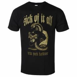 T-shirt Metal Men's Sick Of It All - PANTHER - PLASTIC HEAD