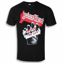 T-shirt Metal Men's Judas Priest - Breaking The Law - ROCK OFF