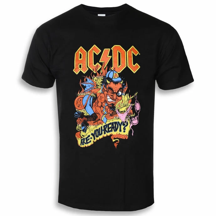 T-shirt Metal Men's AC-DC - Are You Ready - ROCK OFF