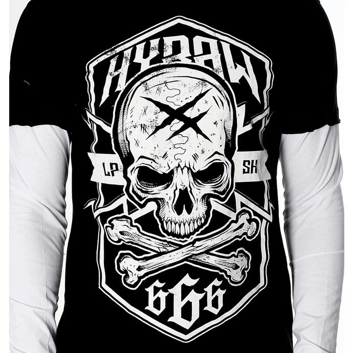 T-shirt Hardcore Men's - MANCHES LONGUES - HYRAW - Image 3