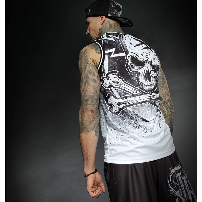 Men's Top (jersey) HYRAW - WHITE BLAZON - Image 4