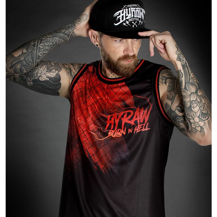 Men's Top (jersey) HYRAW - BURN IN HELL - Image 4