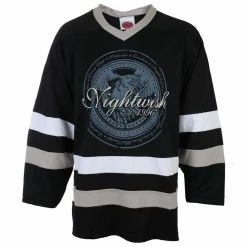 T-shirt Metal Men's Nightwish - OWL- LOGO 96 BLK/WHT - Just Say Rock