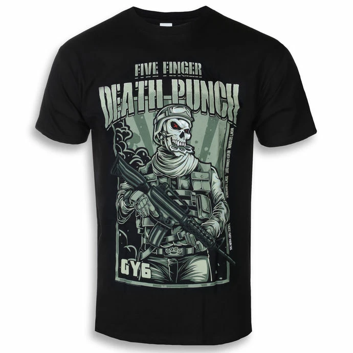 T-shirt Metal Men's Five Finger Death Punch - War Soldier - ROCK OFF