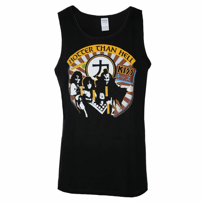 Men's Tank Top Kiss - Hotter Than Hell - LOW FREQUENCY