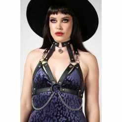 Harness KILLSTAR - Madam Meow - Black