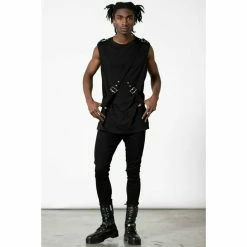 Unisex Tank Top KILLSTAR - Overtaker - Black