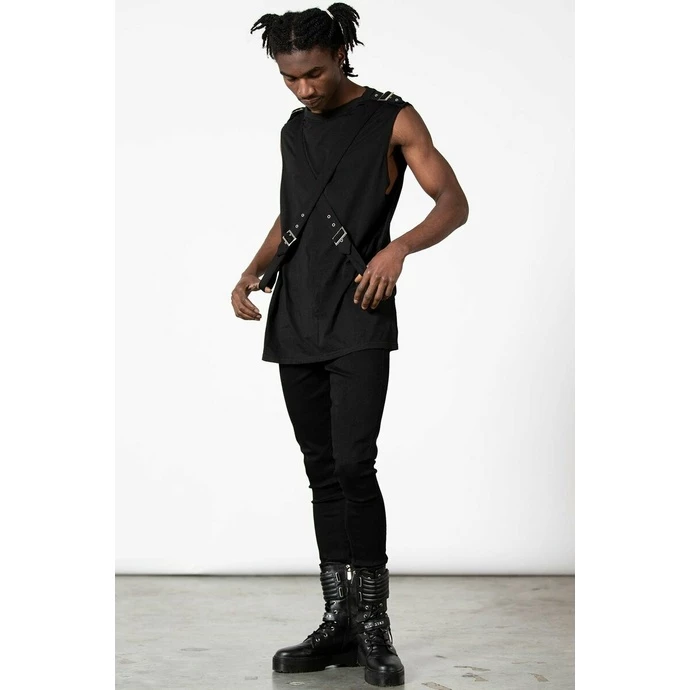 Unisex Tank Top KILLSTAR - Overtaker - Black - Image 2