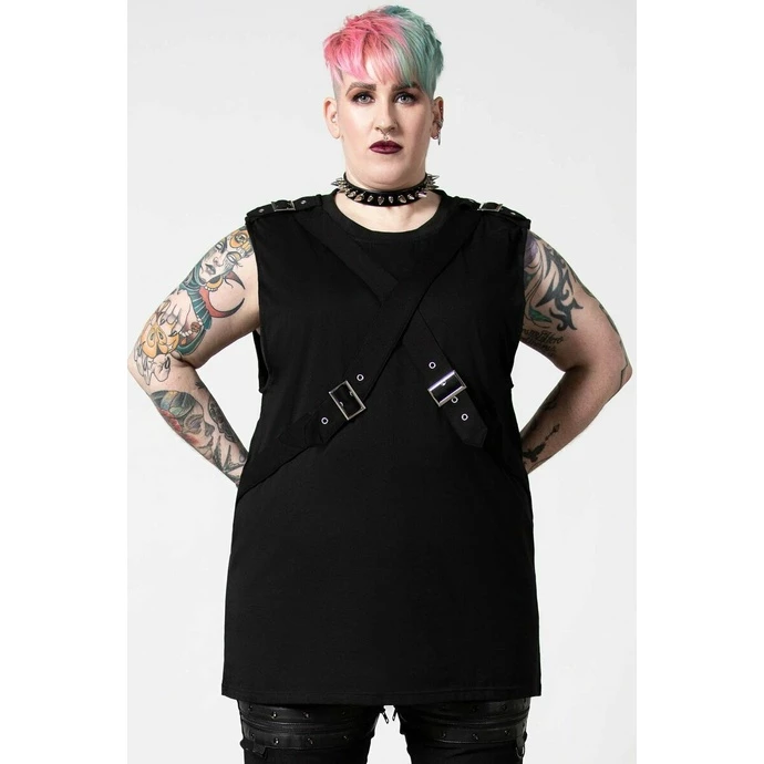Unisex Tank Top KILLSTAR - Overtaker - Black - Image 5