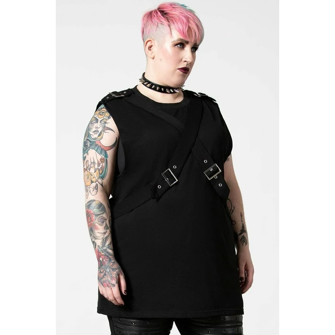 Unisex Tank Top KILLSTAR - Overtaker - Black - Image 6