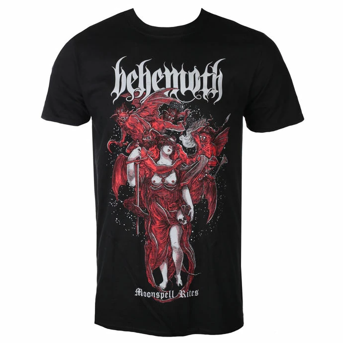 T-shirt Metal Men's Behemoth - MOONSPELL RITES - PLASTIC HEAD