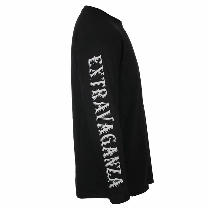 Men's T-shirt Long Sleeve Queen - Extravaganza - Black - ROCK OFF - Image 2