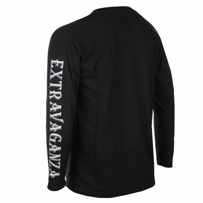 Men's T-shirt Long Sleeve Queen - Extravaganza - Black - ROCK OFF - Image 3