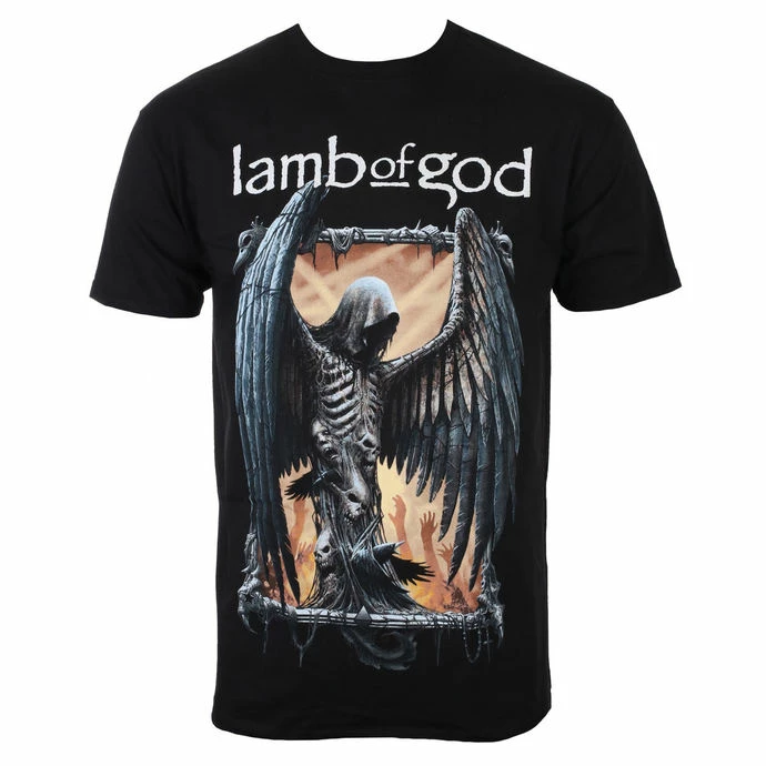 T-shirt Men's Lamb Of God - Winged Death - ROCK OFF