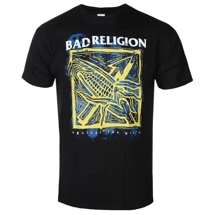 Men's T-shirt Bad Religion - Against The Grain - Black - KINGS ROAD
