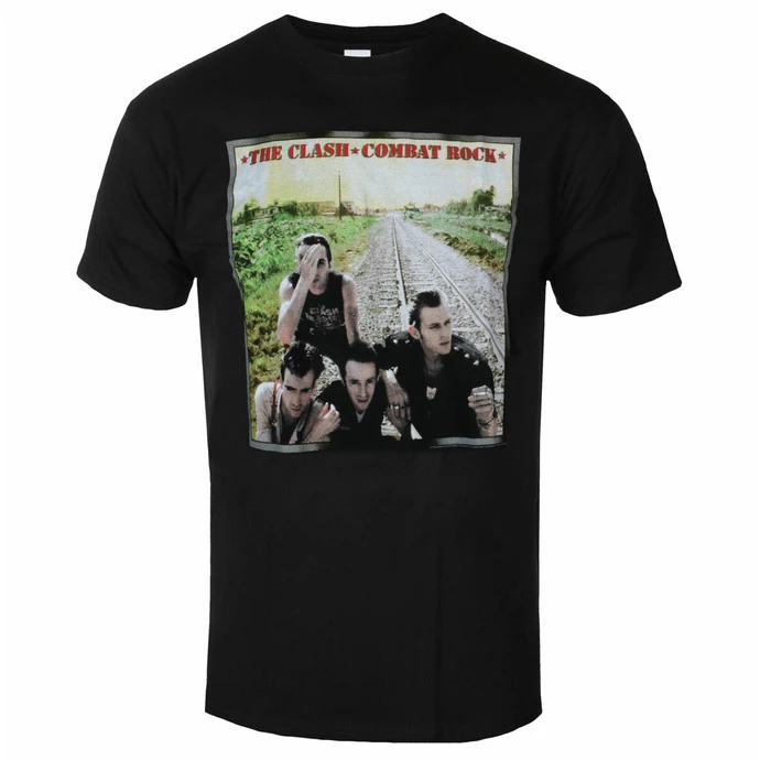 Men's T-shirt Clash - Combat Rock - BLACK - ROCK OFF