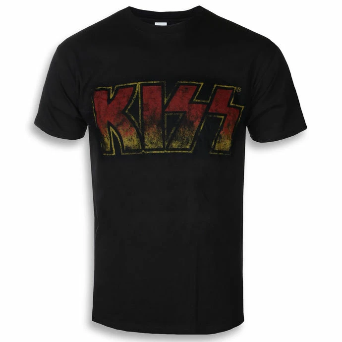 T-shirt Metal Men's Kiss - Classic Logo - ROCK OFF
