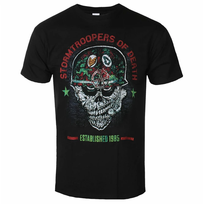 Men's T-shirt S.O.D. - Stormtroopers Of Death Helmet Head