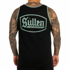 Men's Tank Top SULLEN - LINCOLN - BLACK