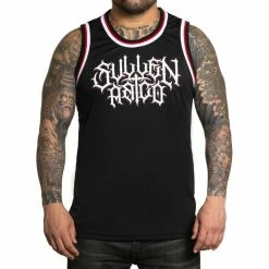 Men's Tank Top (jersey) SULLEN - DEATH - BLACK