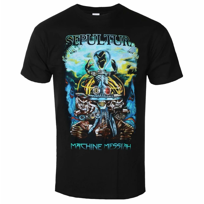 Men's T-shirt Sepultura - Machine Messiah - Black - INDIEMERCH