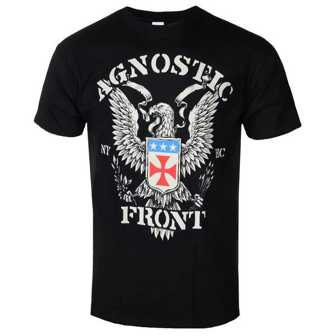 T-shirt Metal Men's Agnostic Front - EAGLE CREST - PLASTIC HEAD