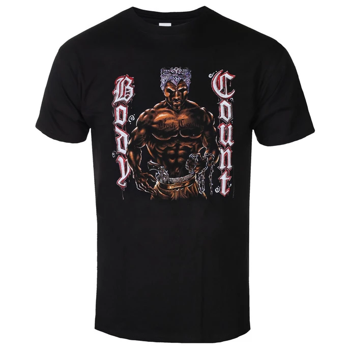 Men's T-shirt Body Count 1992 Cover - Black