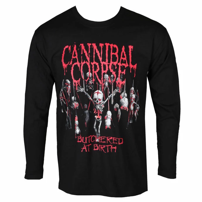 T-shirt Metal Men's Cannibal Corpse - BUTCHERED AT BIRTH BABY - PLASTIC HEAD