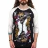 Men's T-shirt With 3/4 Sleeve WORNSTAR - Suicide King