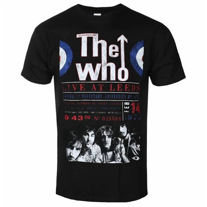 Men's T-shirt The Who - Live At Leeds '70 - ROCK OFF