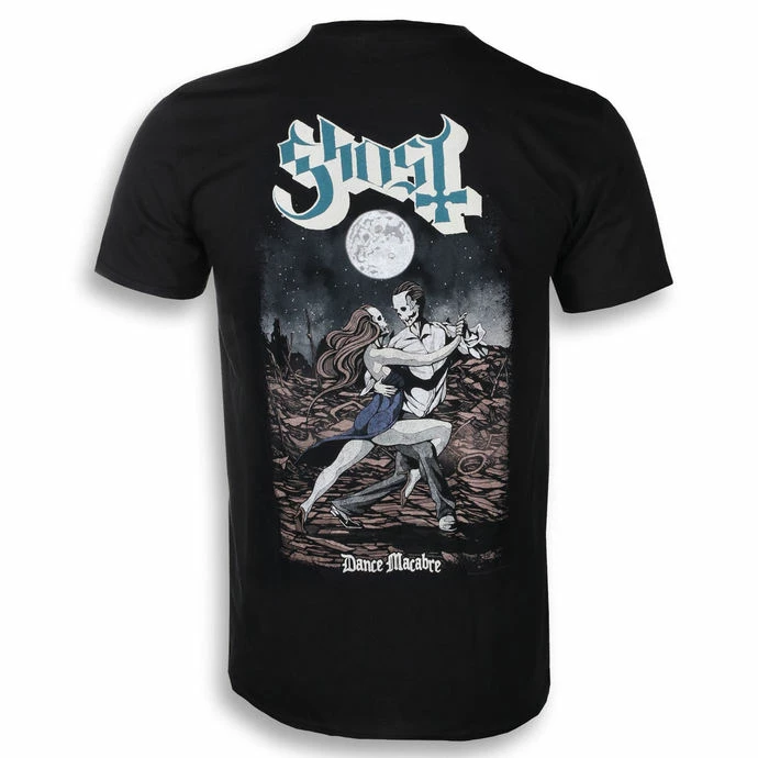 Men's Shirt Ghost - Dance Macabre Cover & Logo - ROCK OFF