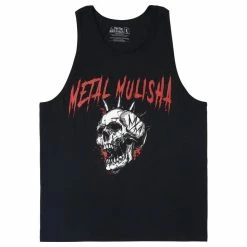 Men's Tank Top METAL MULISHA - SLASHER 2 BLK